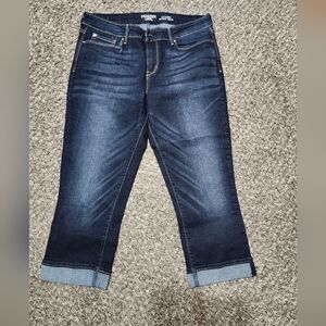 Denizen from Levi's Dark Indigo Women's Cropped Jeans